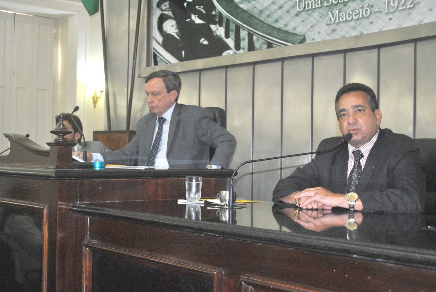 Deputados Luiz Dantas, Marcos Barbosa e Isnaldo Bulhões.JPG