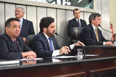 Deputados Marcos Barbosa, Isnaldo Bulhões e Luiz Dantas.JPG