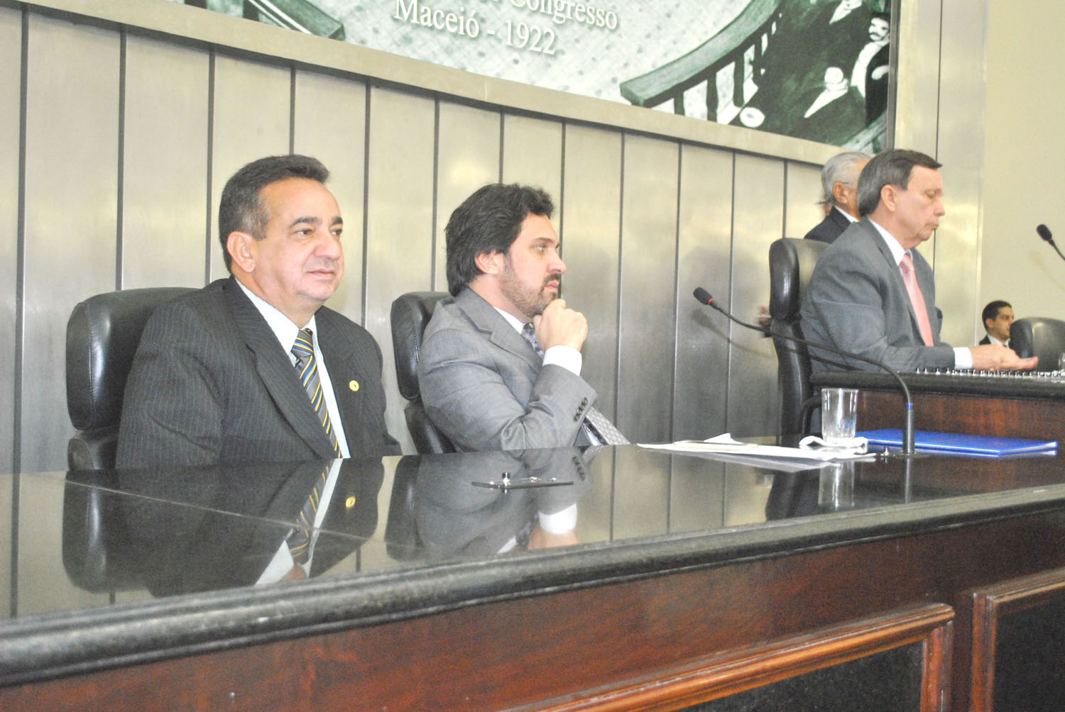 Deputados Marcos Barbosa, Isnaldo Bulhões e Luiz Dantas.JPG