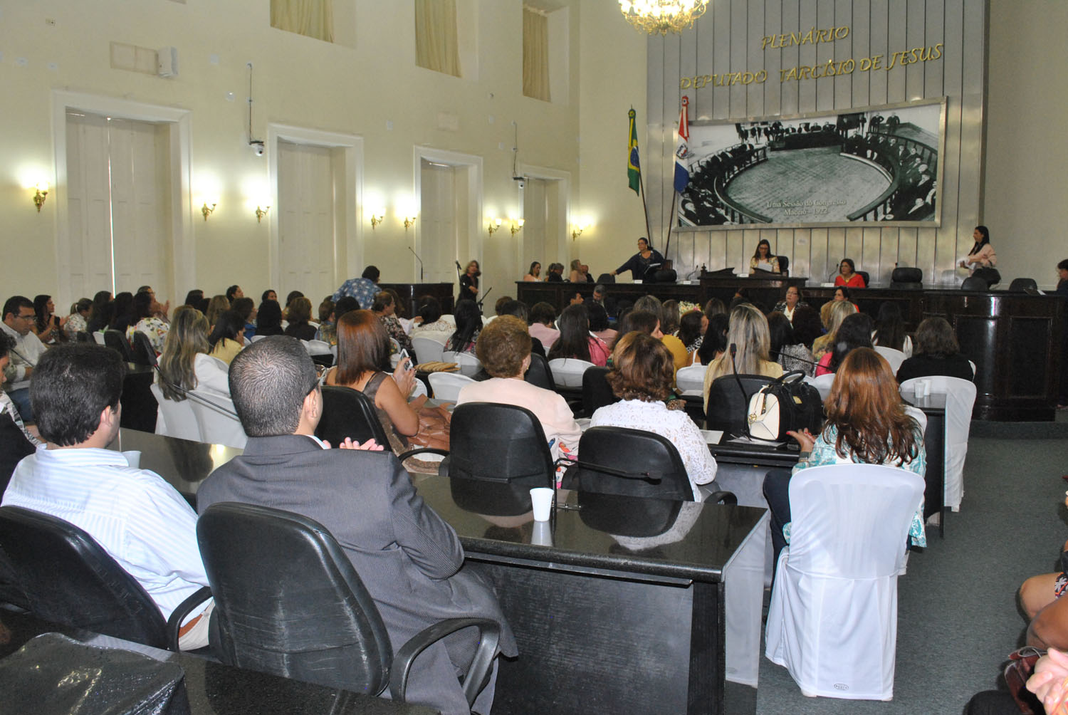 Plenário da Assembleia durante sessão especial em comemoração ao Dia Internacional da Mulher 3.jpg