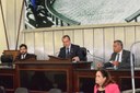 Trabalhos legislativos foram conduzidos pelos deputados Ronaldo Medeiros, Isnaldo Bulhões e Tarcizo Freire.JPG