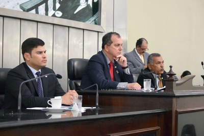 Mesa Diretora foi formada pelos parlamentares Jairzinho Lira, Ronaldo Medeiros e Tarcizo Freire.JPG
