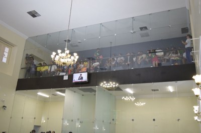 Sessão contou com a participação da sociedade civil.JPG