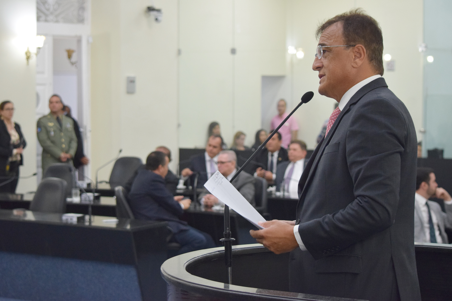 Deputado Galba Noves fez pronunciamento nesta quarta-feira.JPG