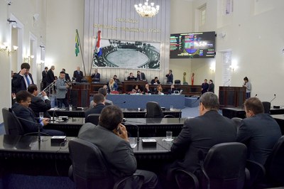 Sessão contou com a presença de 21 deputados.JPG