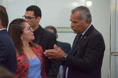 Deputados Angela Garrote e Tarcizo Freire.JPG