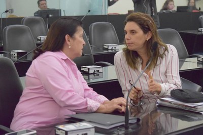 Deputadas Fátima Canuto e Jó Pereira.JPG