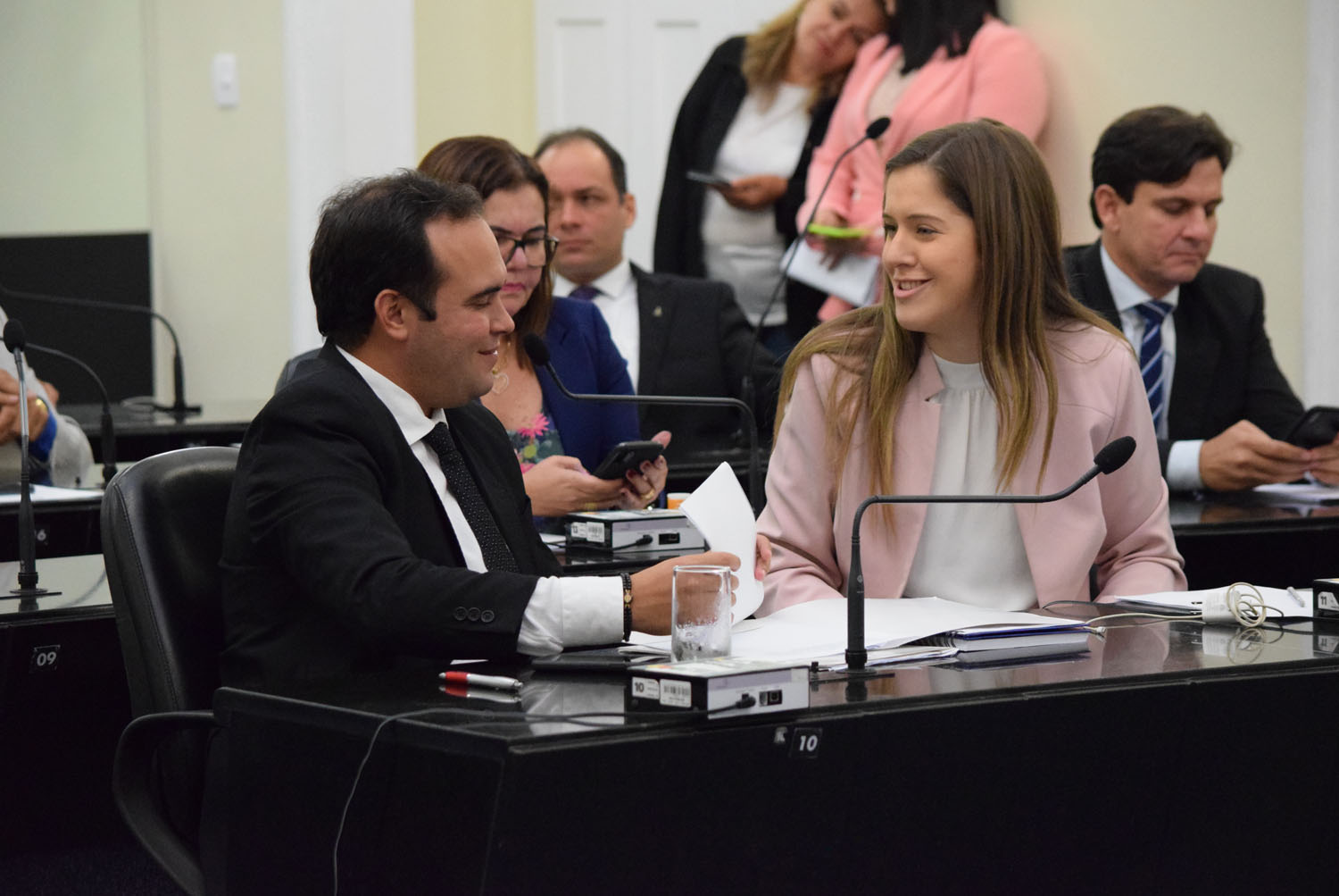 Deputados Davi Maia e Cibele Moura.JPG