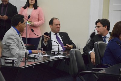 Deputados Francisco Tenório, Dudu Ronalsa e Marcelo Beltrão.JPG