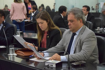 Deputados Cibele Moura e Silvio Camelo.JPG