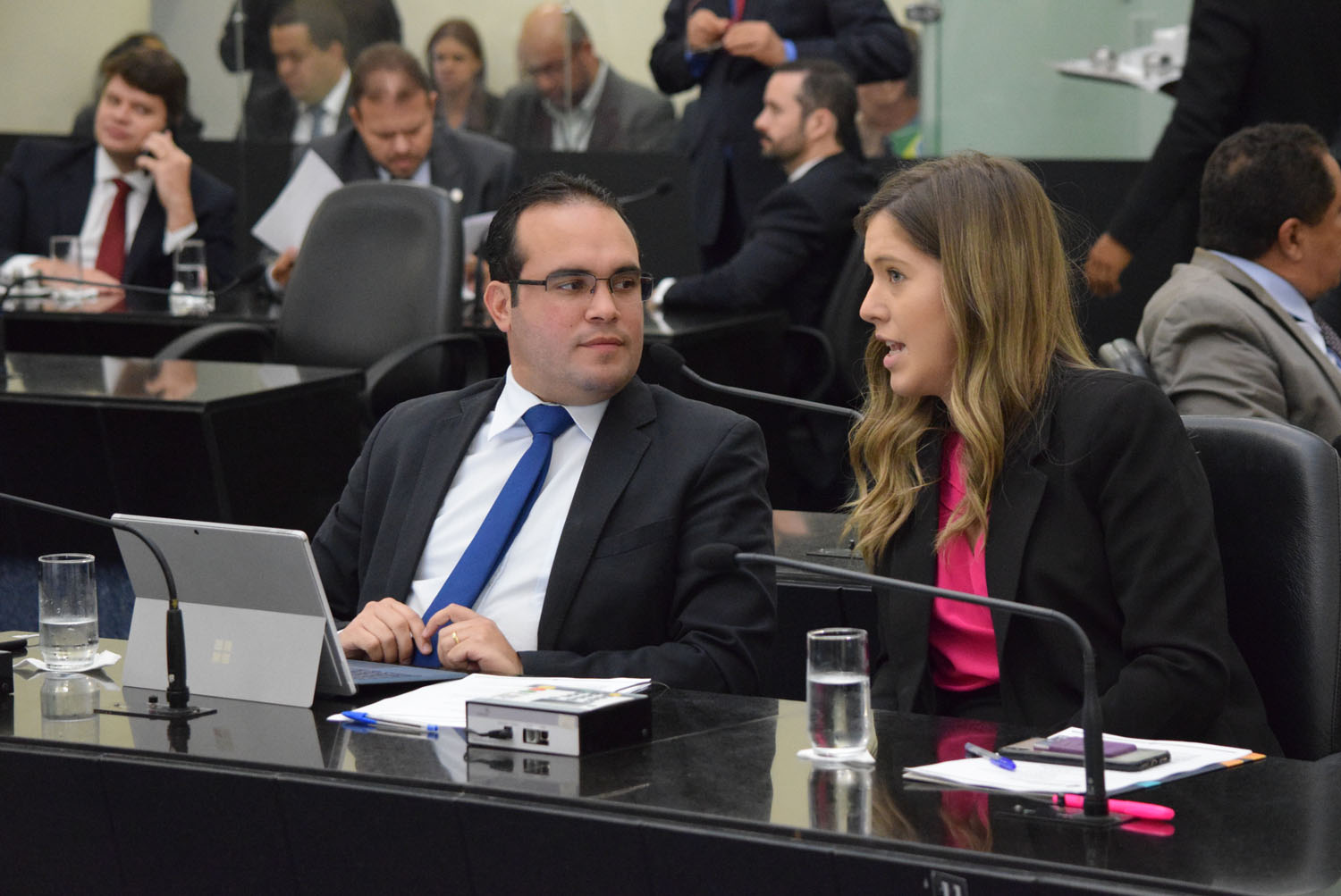 Deputados Davi Maia e Cibele Moura.JPG