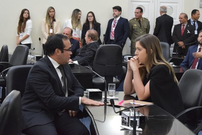 Deputados Davi Maia e Cibele Moura.JPG