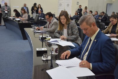 Deputados Cabo Bebeto, Cibele Moura e Davi Maia.JPG