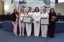 Sessão Solene - Comenda Vera Arruda - Arquimércia Cedrim e Marina Ferrari (25).JPG