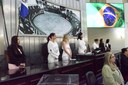 Sessão Solene - Comenda Vera Arruda - Arquimércia Cedrim e Marina Ferrari (4).JPG