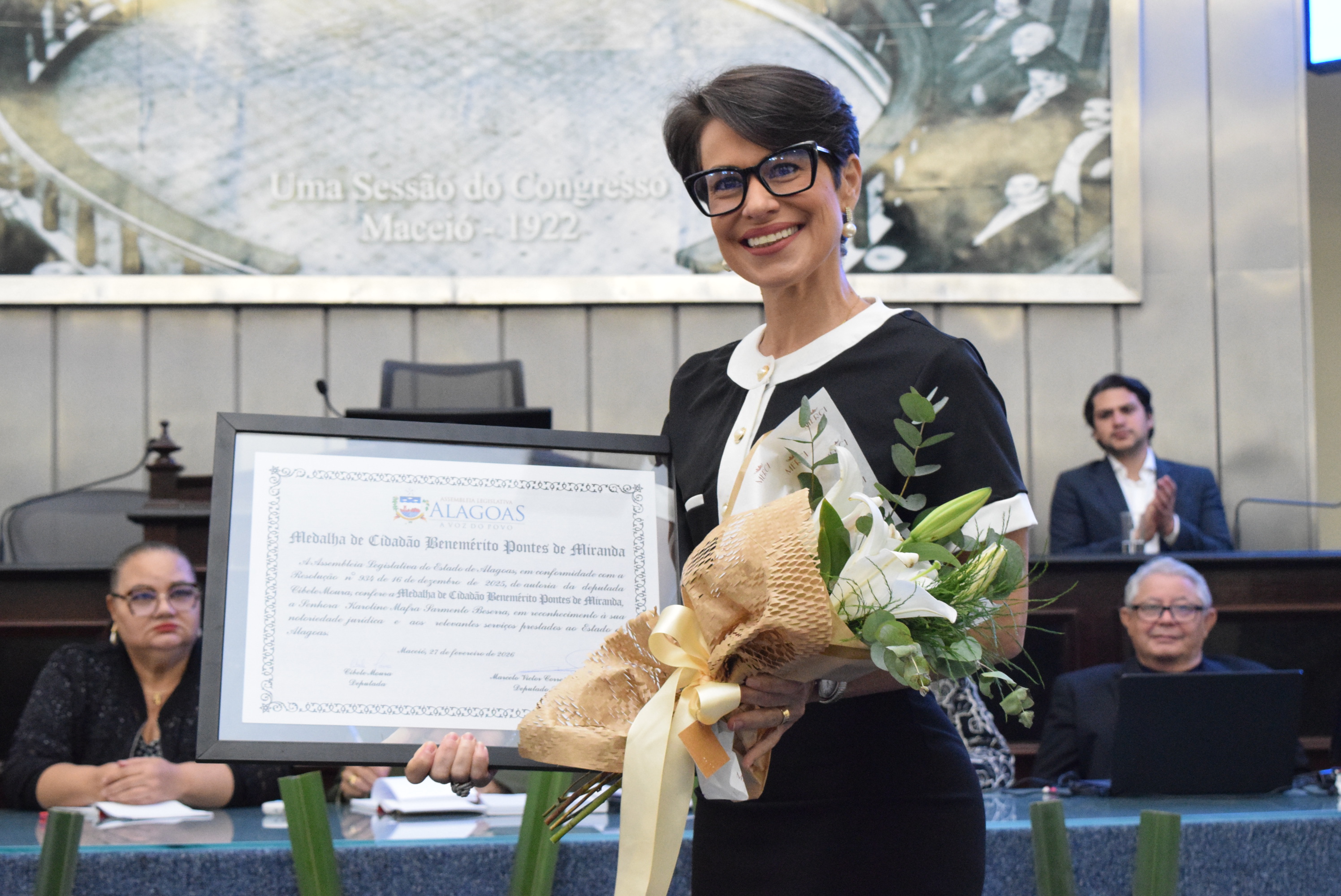 Medalha Pontes de Miranda e Comenda Omar Coelho de Mello_Karoline Mafra e Gabriela Tavares (6).JPG