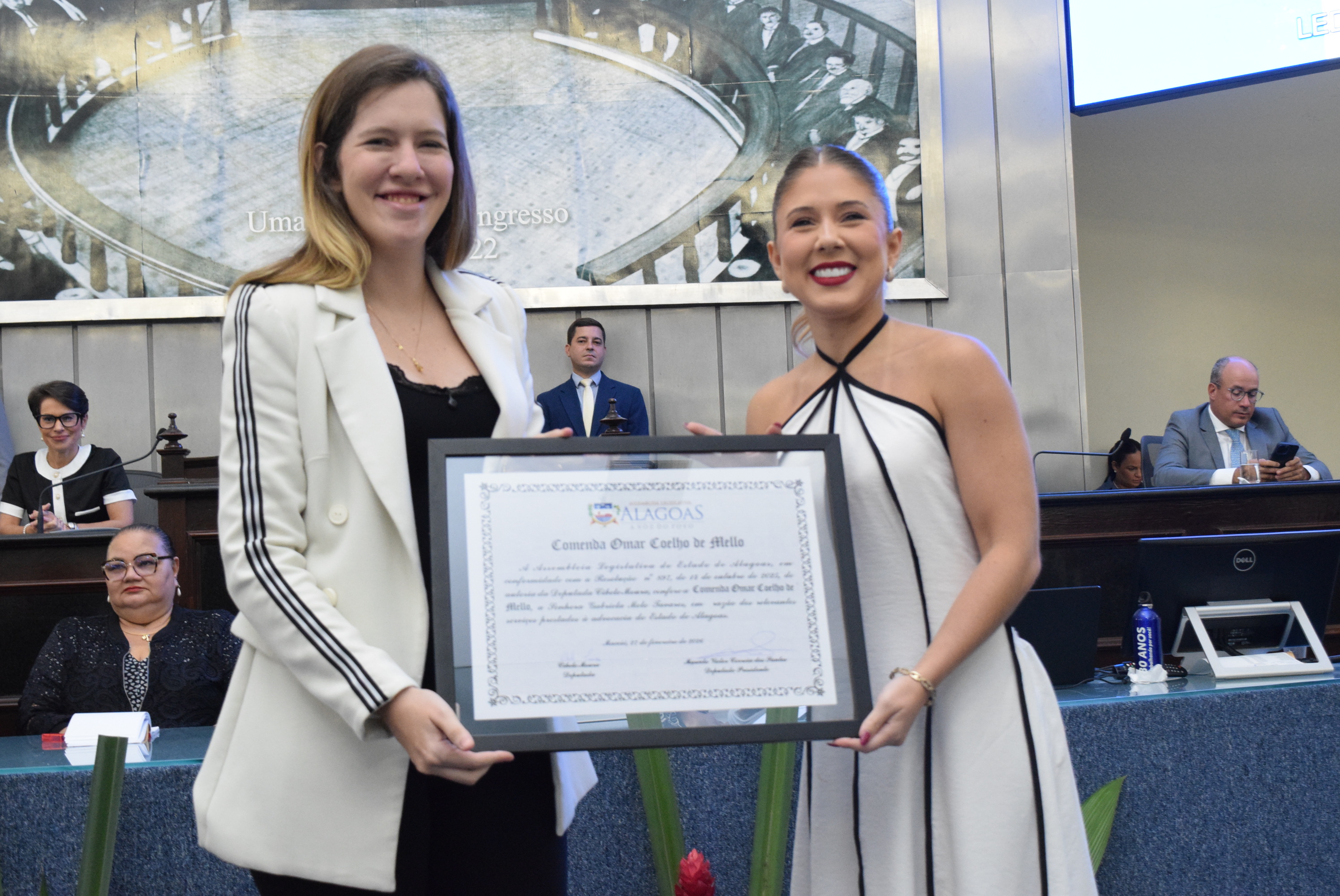 Medalha Pontes de Miranda e Comenda Omar Coelho de Mello_Karoline Mafra e Gabriela Tavares (8).JPG