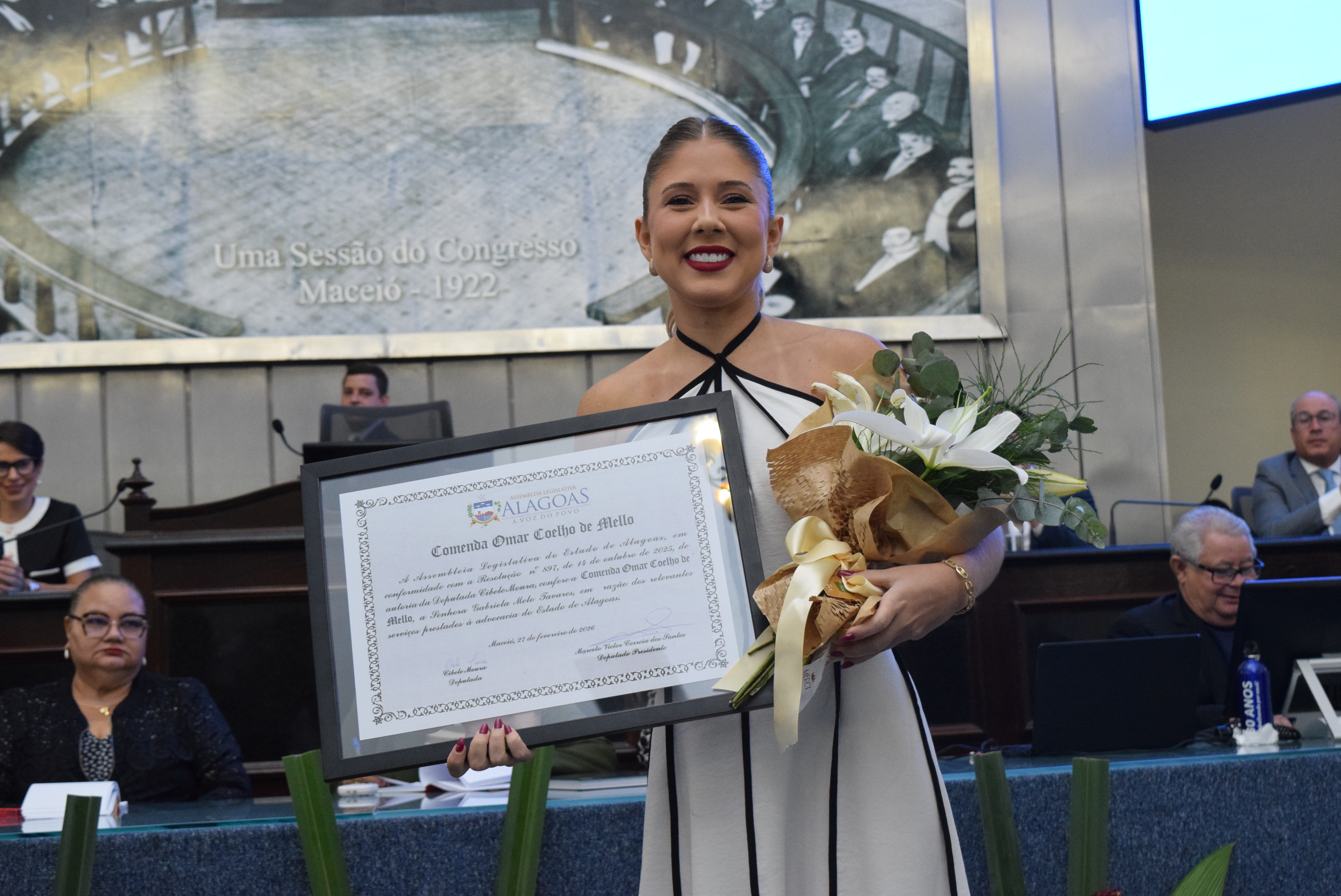 Medalha Pontes de Miranda e Comenda Omar Coelho de Mello_Karoline Mafra e Gabriela Tavares (9).JPG