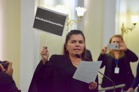 Ângela Garrote manifesta apoio à greve dos jornalistas e defende valorização dos profissionais