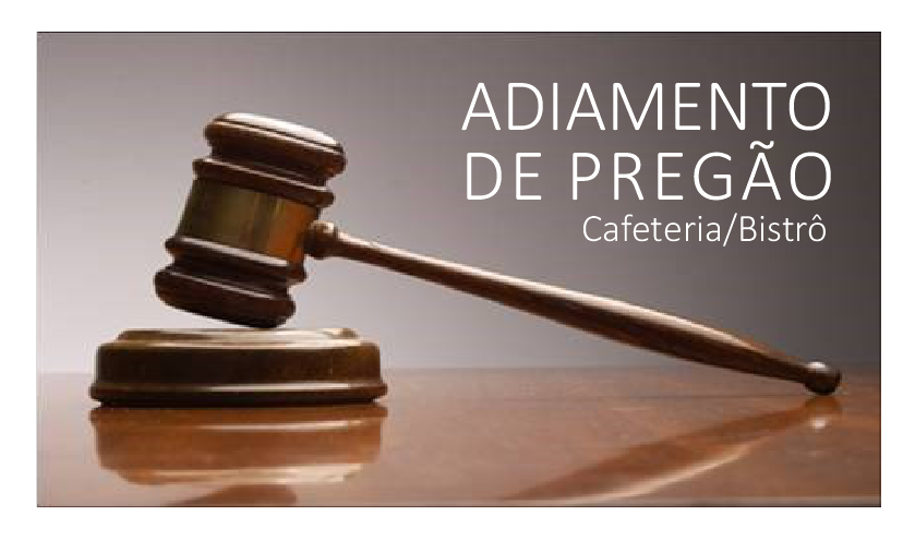 Assembleia adia pregão presencial para contratação de serviços de cafeteria/bistrô