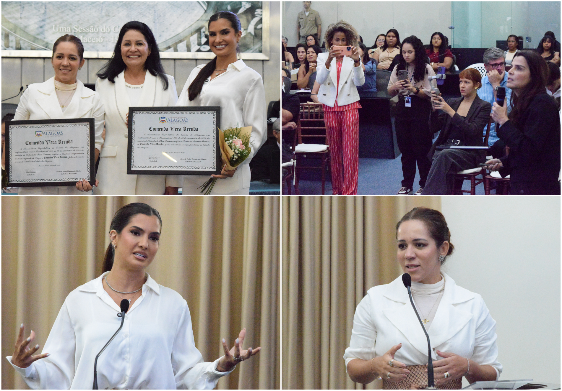 Assembleia celebra o empreendedorismo feminino com palestra e entrega de comendas