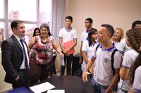 Assembleia recebe décima primeira escola do Projeto "Fale, Educação!"