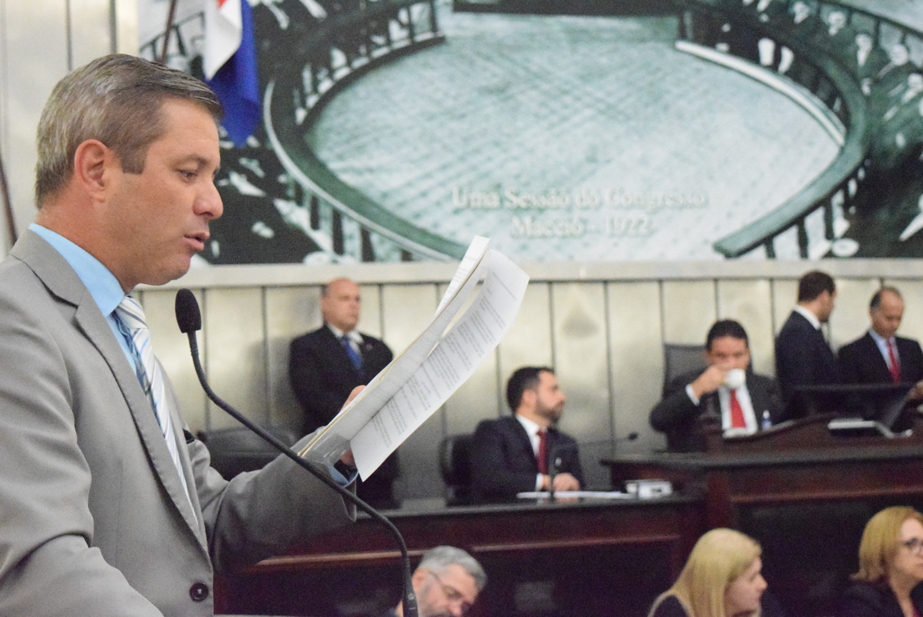 Cabo Bebeto critica atraso nas obras da estação de tratamento d'água de Paulo Jacinto