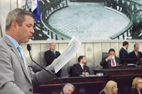 Cabo Bebeto critica atraso nas obras da estação de tratamento d'água de Paulo Jacinto