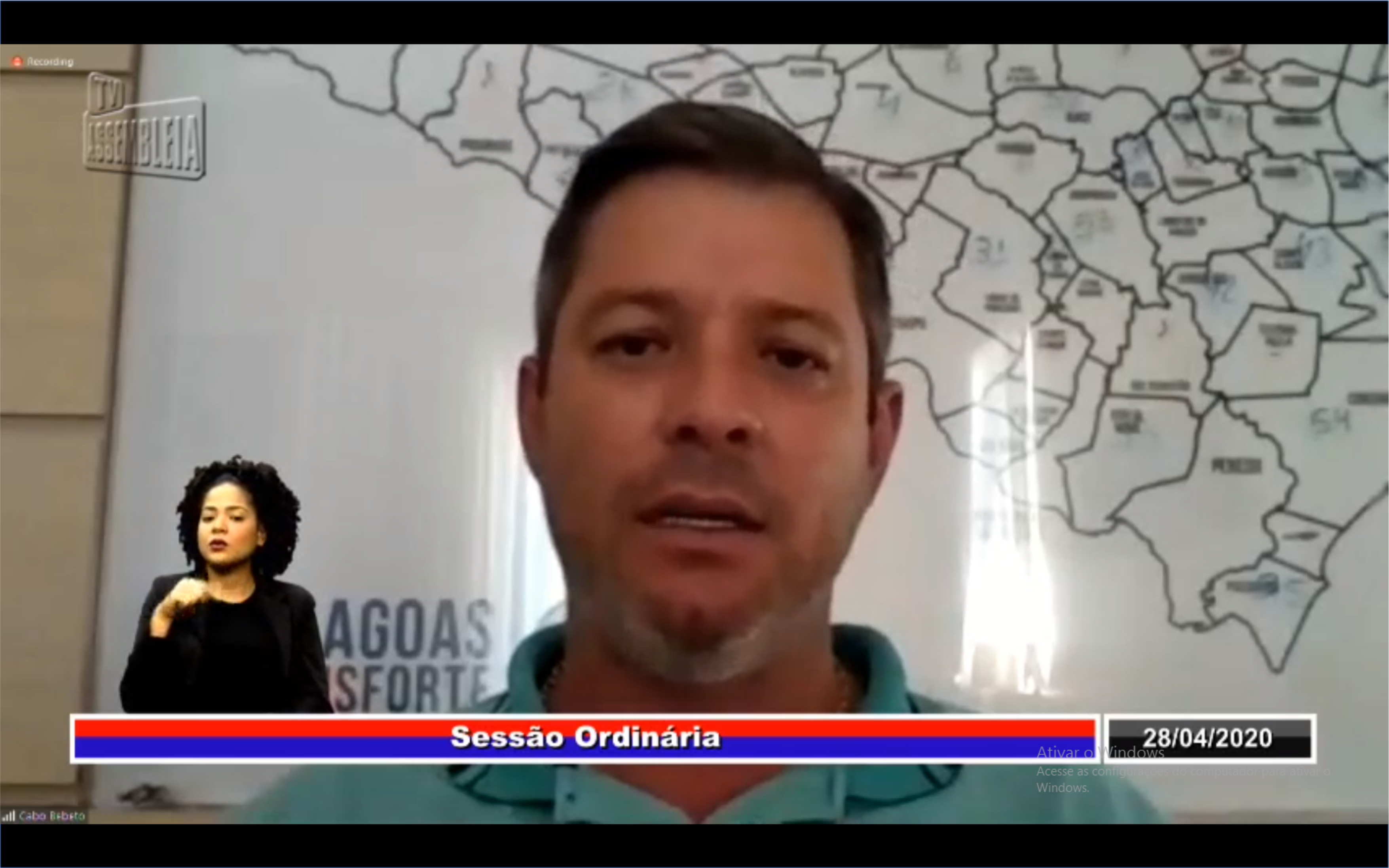 Cabo Bebeto pede esclarecimentos sobre decreto que flexibiliza atividades durante quarentena