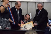 Carlos Miranda é homenageado com a Comenda Tobias Granja