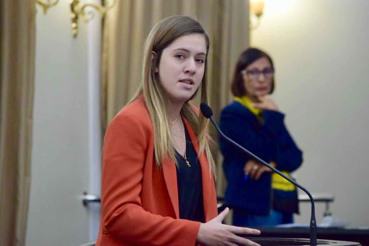  Cibele Moura destaca a realização da campanha Agosto Lilás