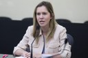 Cibele Moura reforça importância de projeto que torna essencial a atividade física Cibele Moura reforça importância de projeto que torna essencial a atividade física