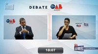 Com ausência da Chapa 1, debate entre candidatos da OAB é convertido em entrevista com Fernando Falcão