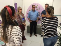 Deputados Davi Maia e Cabo Bebeto visitam Hospital da Mulher