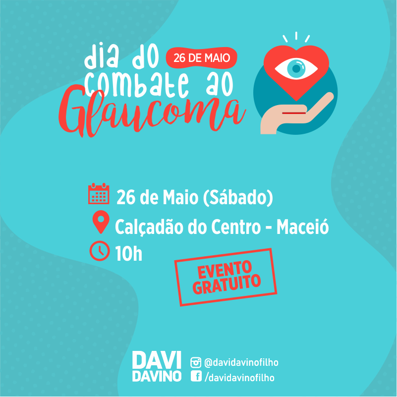 Dia D de Combate ao Glaucoma no Centro de Maceió