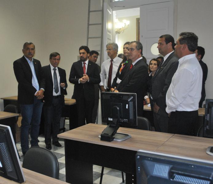 Espaço onde funcionará a Escola do Legislativo recebe os últimos detalhes