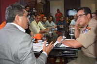 Francisco Tenório debate com militares emenda que altera idade para ingresso na reserva