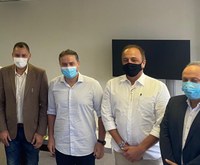 Galba Novaes participa da assinatura da ordem de serviço do programa Minha Cidade Linda