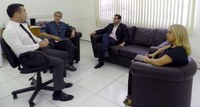 Gilvan Barros Filho participa de reunião com secretário do Trabalho