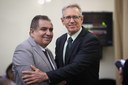 Inácio Loiola homenageia taquígrafo que se aposenta nesta quarta-feira Inácio Loiola homenageia taquígrafo que se aposenta nesta quarta-feira