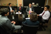 Isnaldo Bulhões participa de reunião com ministro da Integração Nacional