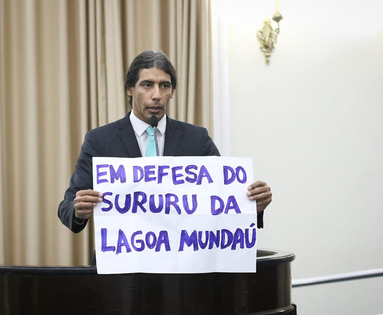 Lobão solicita auxílio do Governo para marisqueiros da Lagoa Mundaú