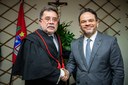 Presidente Marcelo Victor prestigia solenidade de posse de Lean Araújo como procurador-geral de Justiça