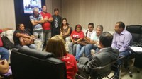 Medeiros recebe sindicalista para debate sobre o projeto que reestrutura o AL Previdência
