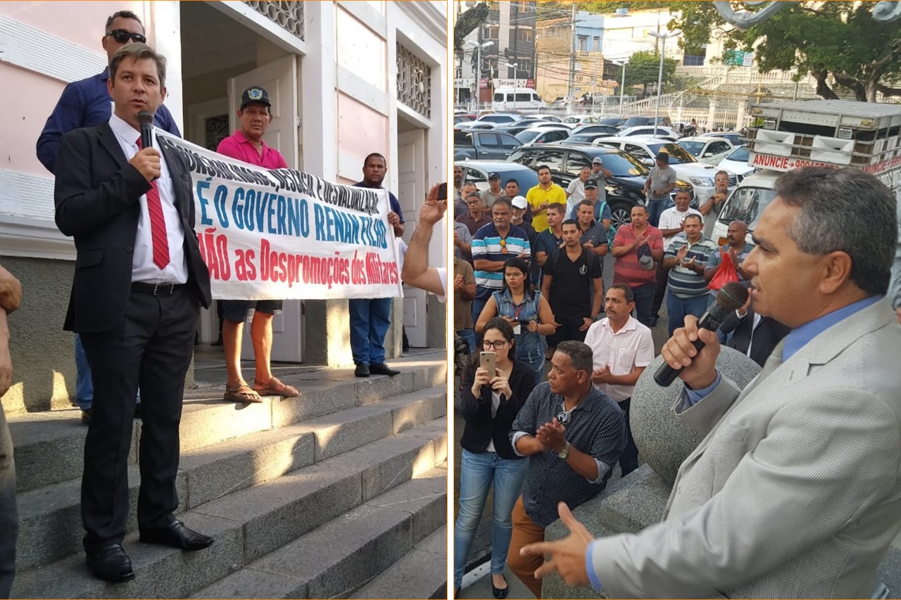 Militares buscam apoio da Assembleia para evitar despromoções