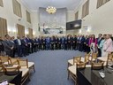 Na abertura dos trabalhos legislativos, presidente Marcelo Victor reafirma compromisso com harmonia entre os Poderes Na abertura dos trabalhos legislativos, presidente Marcelo Victor reafirma compromisso com harmonia entre os Poderes