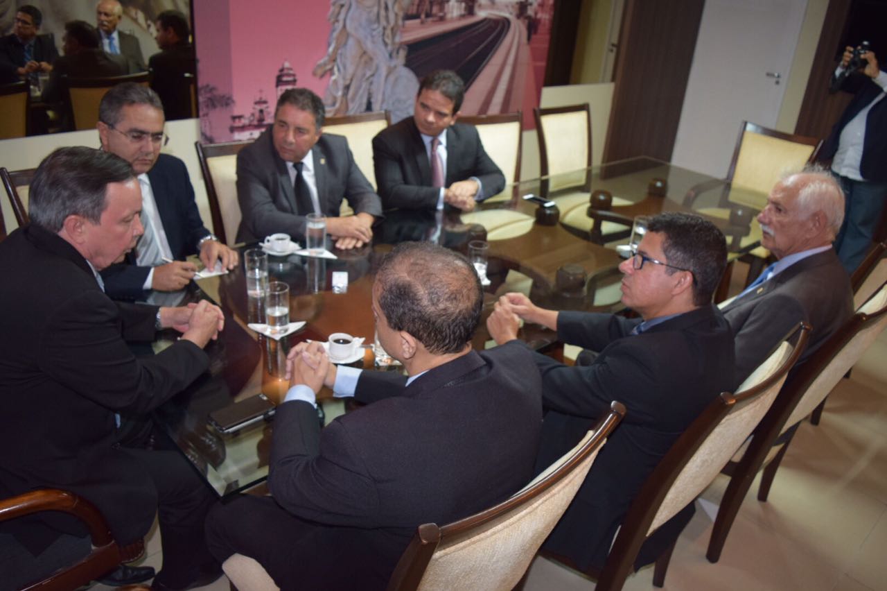 Presidência recebe visita da nova diretoria da Associação do Ministério Público