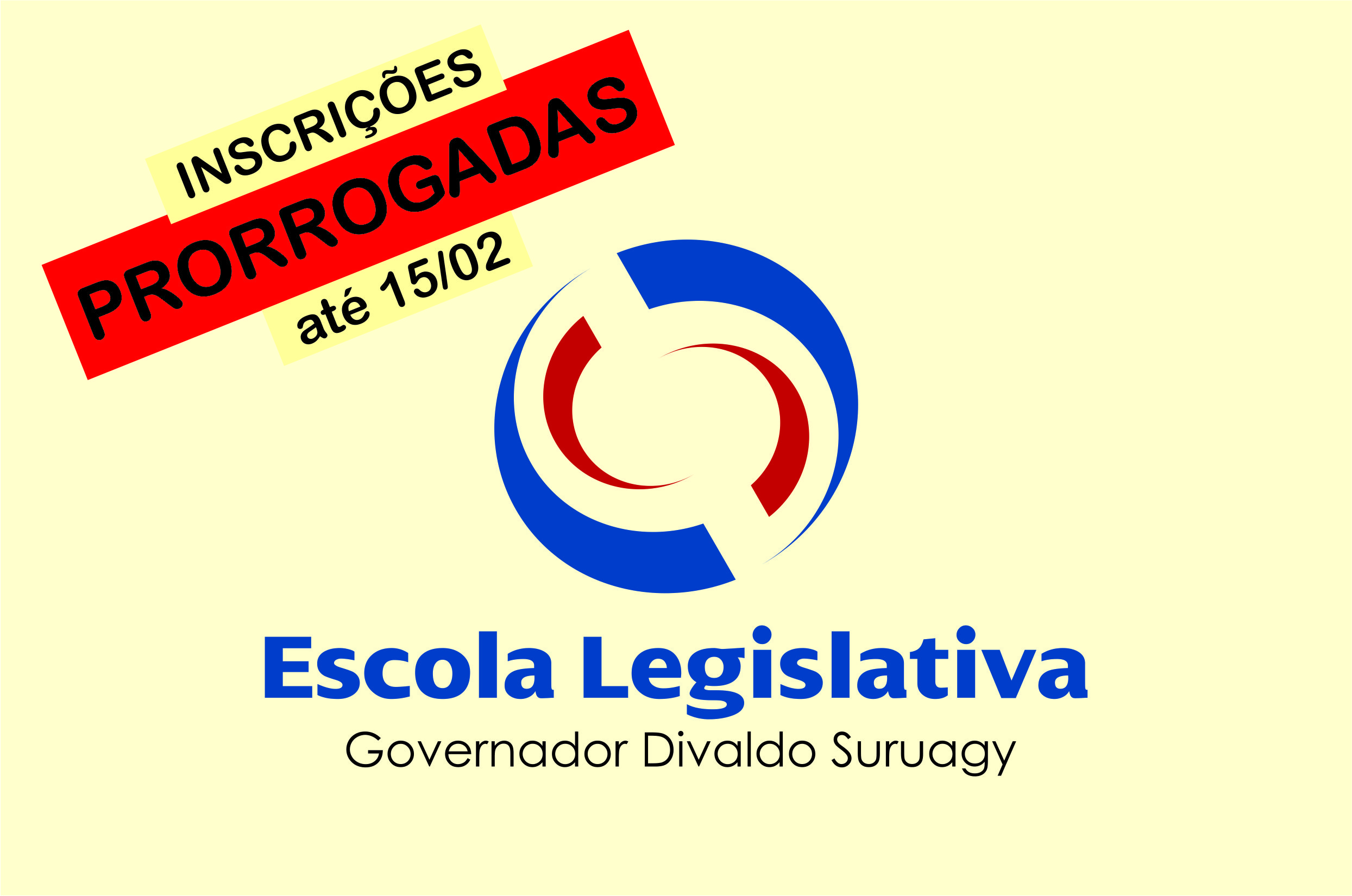 Prorrogado até o dia 15 de fevereiro prazo de inscrições para professores da Escola Legislativa
