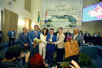 Samya Suruagy é agraciada na Assembleia com a comenda Tavares Bastos
