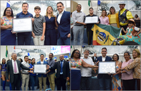 Atleta e instituições pilarenses recebem homenagens do Parlamento alagoano 